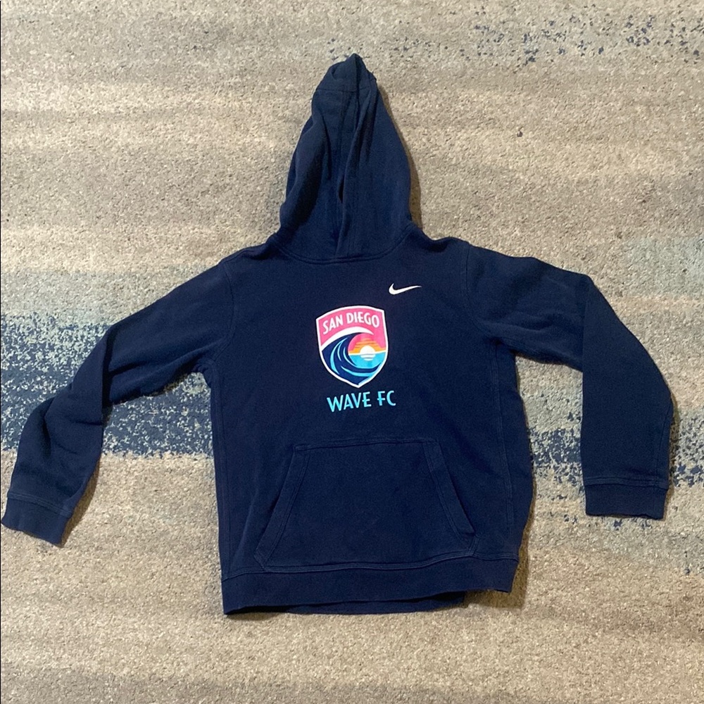 Nike San Diego Wave FC Blue Hoodie
